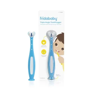 SmileFrida ToothHugger Kids Toothbrush - Blue