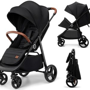 Kinderkraft Grande Plus Stroller - Black