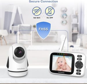 HelloBaby Video Baby Monitor with 3.2 inch screen