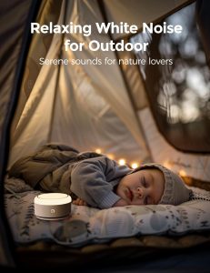 Momcozy Baby Sound Machine with warm night light