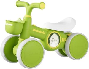 Balance Bike Four Wheels with Music and Lights