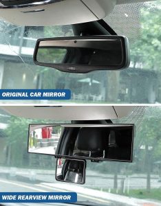 TNTAIAHL Baby Car Mirror wide-angle convex rear view mirror
