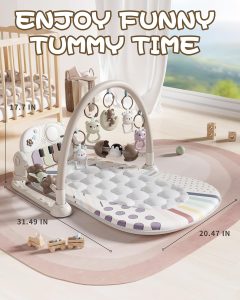 Jovow Kick & Play Piano Baby Gym rental Dubai