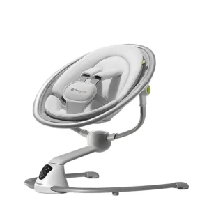 Babycare - Baby Electric Rocker And Bouncer - Frost Silver