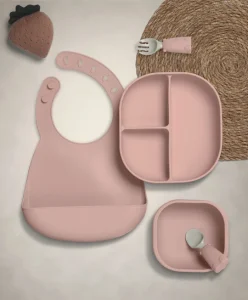 First Mealtime Silicone Set