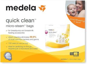 Medela 3 Boxes of Quick Clean Micro-Steam Bags