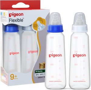 Pigeon Peristaltic Baby Nursing, 240 ml,Pack of 2